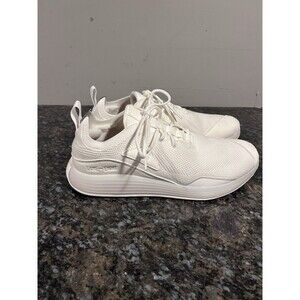 Lane - Eight Mens Athletic Training Shoe White Relay Trainer Size 9.5 MSRP $150